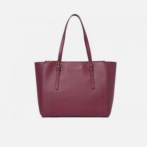 Marc Jacobs Commuter Leather Tote Bag in Mulled Wine